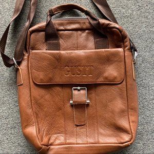 Gustt Brown Laptop Bag